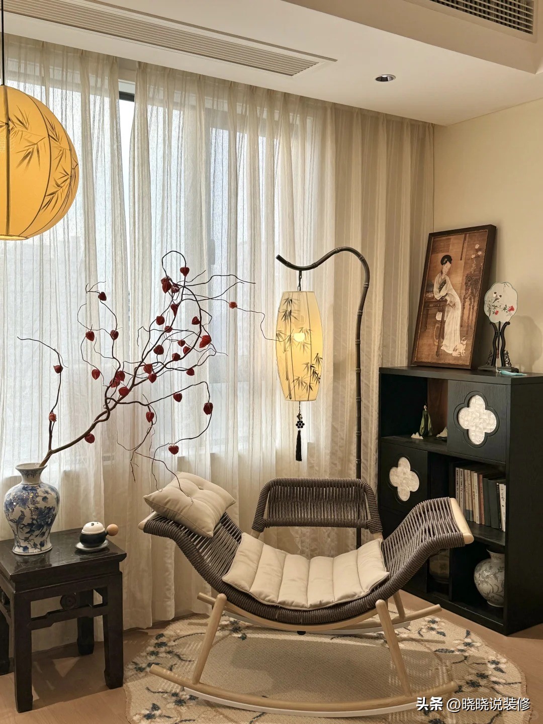 她家122㎡,全屋简约又大方,尤其是客厅,比样板间还漂亮,很赞