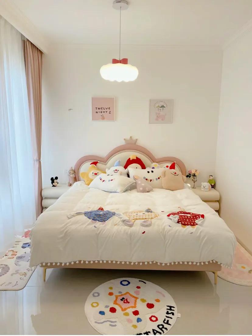 她拒绝过度装修:不做造型只刷乳胶漆,连主灯都不要,效果超满