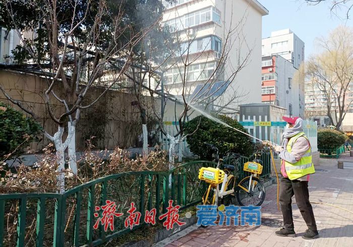 历下园林开展春季病虫害防治专项行动