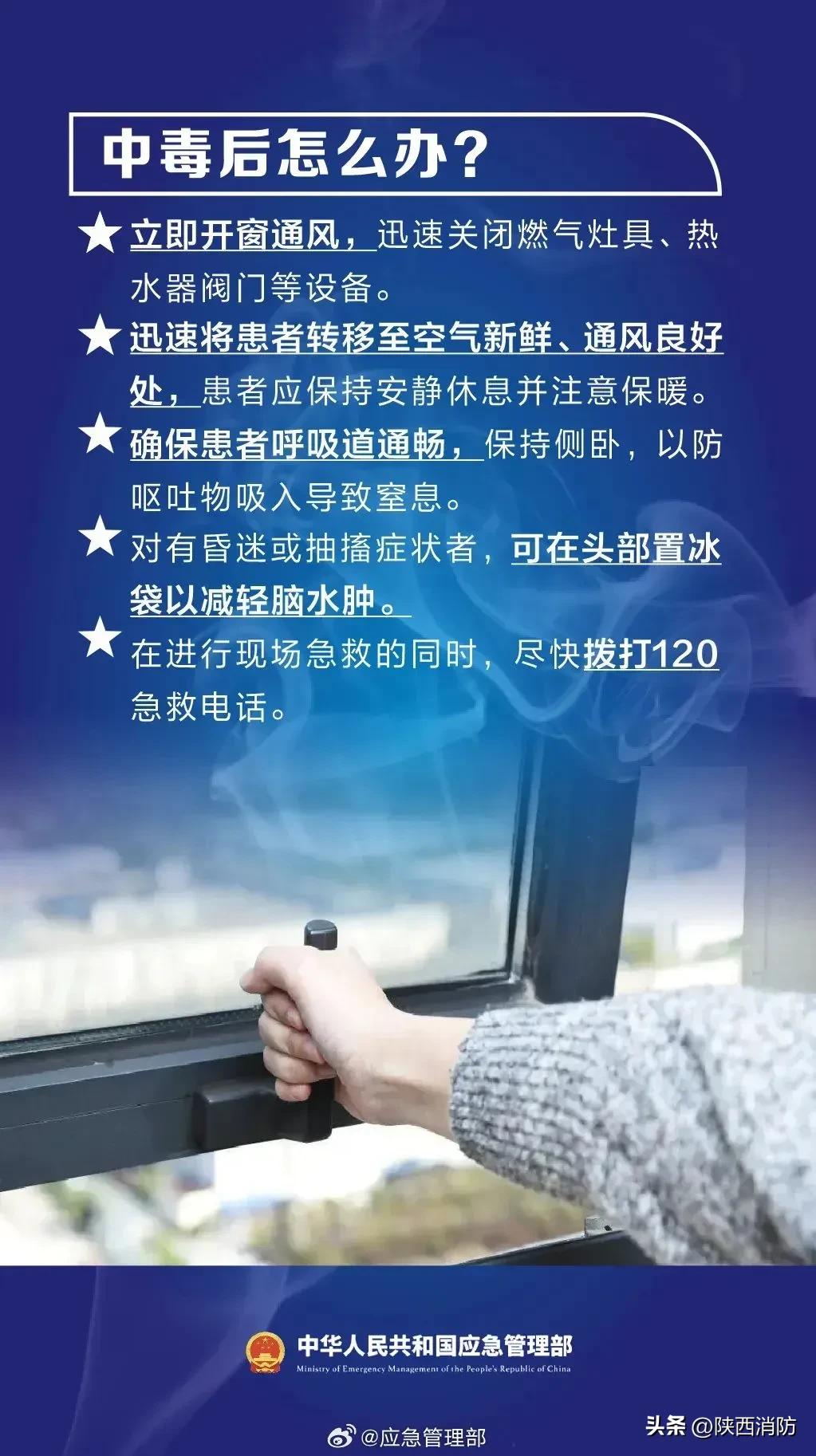 1人死亡3人送医!一氧化碳中毒高发期!紧急提示!