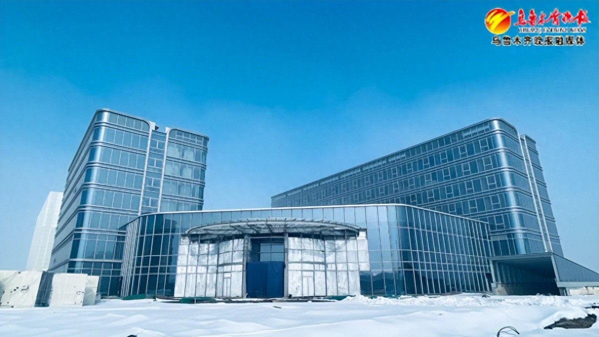 国际纺服中心产业培育项目复工装修乌鲁木齐市纺织服装企业有了