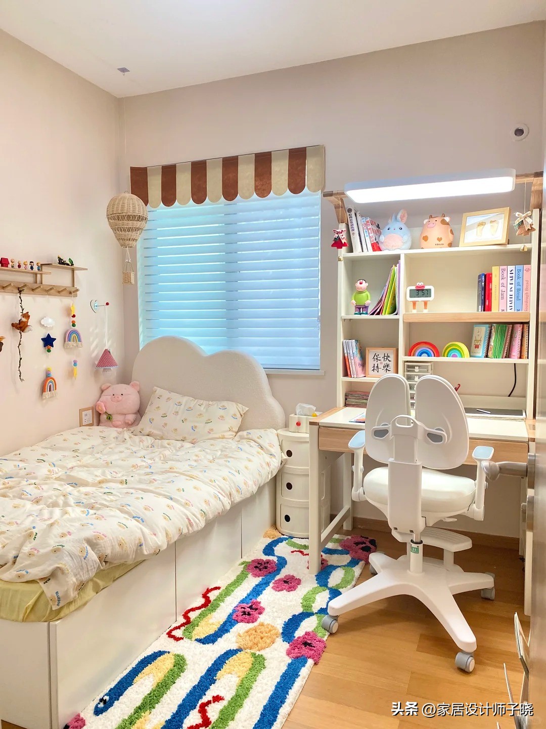 广西女孩花4w,穷装76㎡三居新家,全屋温馨又舒适,没有一丝俗