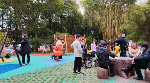 竹林焕新绿萍乡鹅湖公园绘就共享生态新画卷