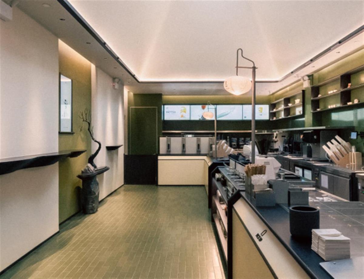 喜茶海外首家LAB店于纽约时代广场开业,向世界展示年轻中国茶