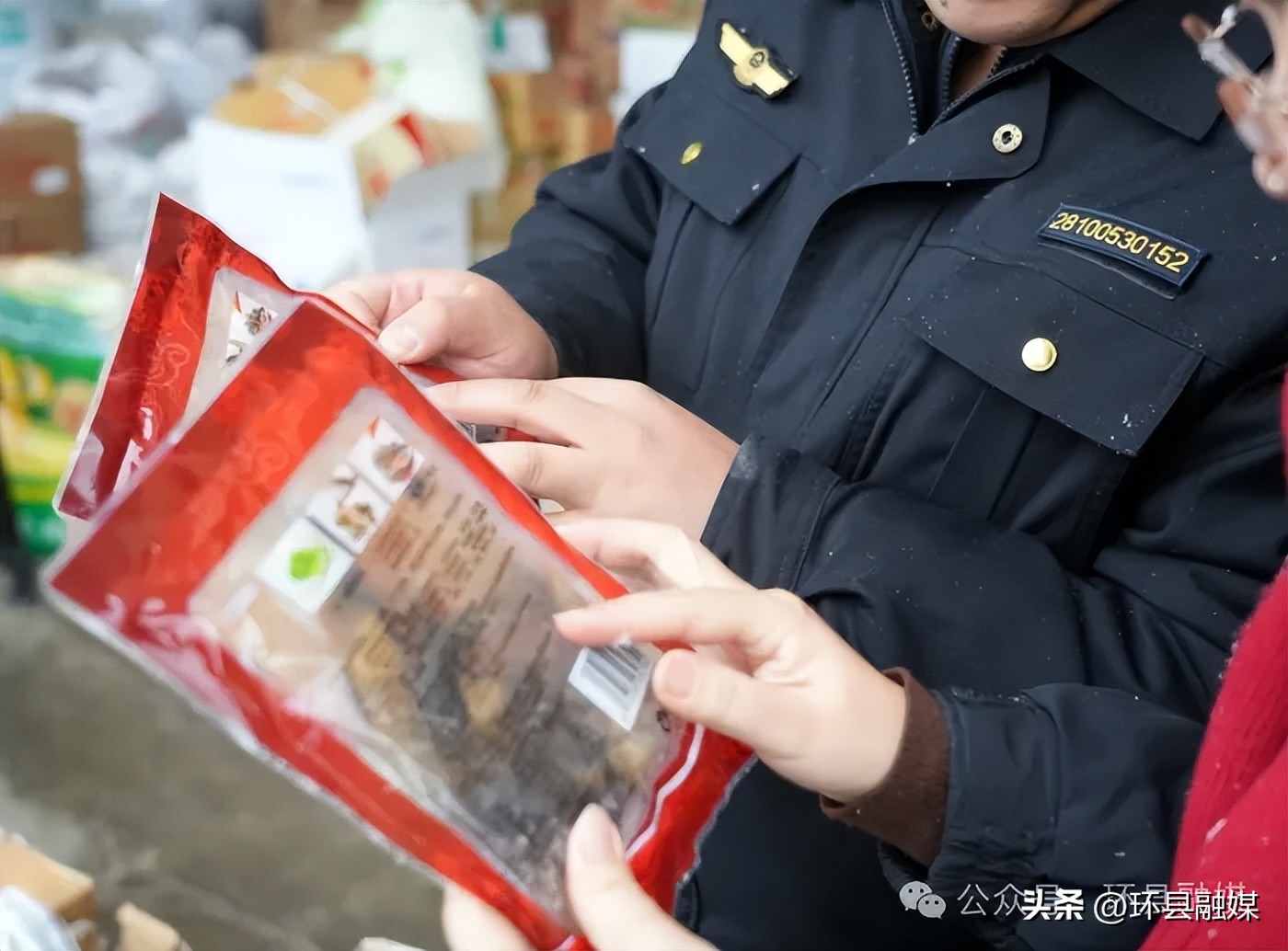 环县:节前食品大安检拧紧年货安全链